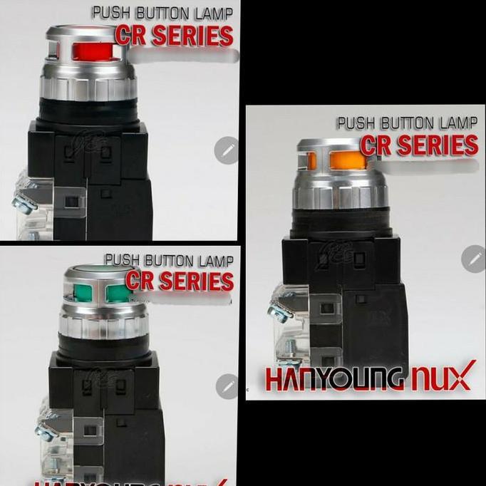 Push Button Lamp 25 Mm Hanyoung Crx-G25Mar / Crx-G25Mag Promo