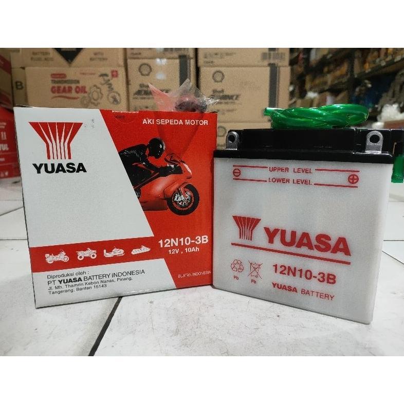 Aki Yuasa Thunder 12N10-3B Basah 12V 10Ah