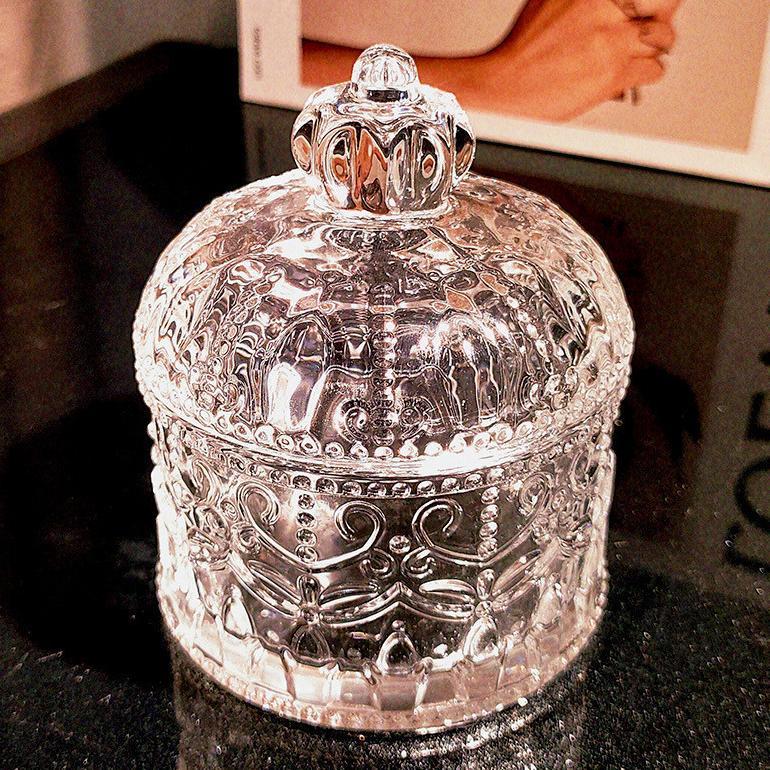 Grosir Toples Kaca Kristal Set Mewah Kristal Besar  Toples Kaca Jumbo Mewah Kristal Besar