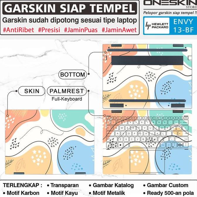 NEW Garskin Sticker Laptop HP Envy x360 13-bf bf0042tu bf0043tu bf0089tu