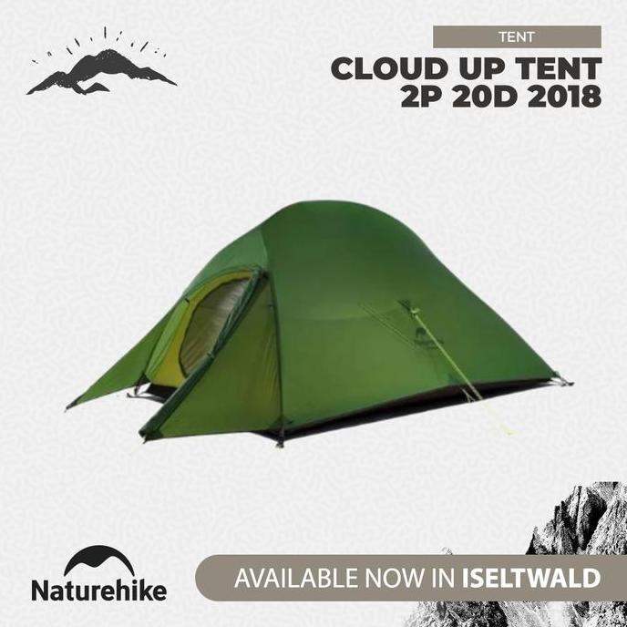 Terlaris Tenda Naturehike Cloud Up 2P 20D 2018 Nh17T001-T