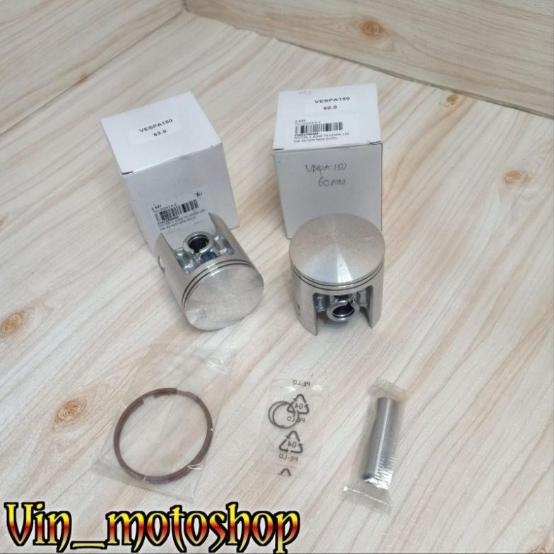 Seher Vespa 2 tak TK racing tersedia ukuran 60,61,62,63,64