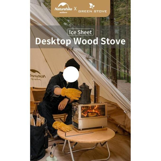 Terlaris Wood Stove / Kompor Kayu Portable Outdoor Camping Naturehike Nh21Sk004