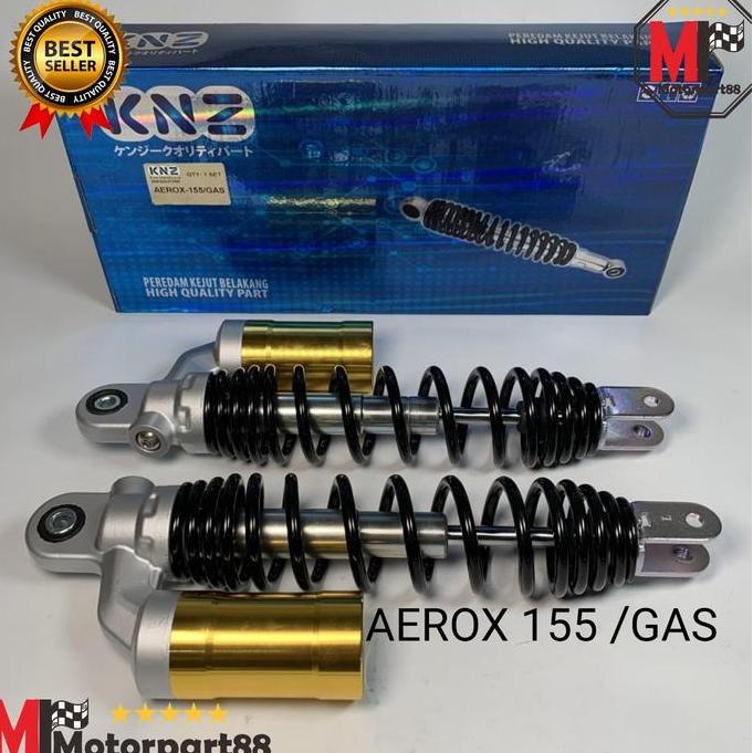 SHOCK SHOKBREAKER BELAKANG AEROX 155 GAS PER HITAM KNZ ready