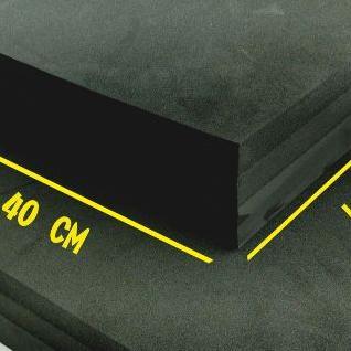 Spon Ati / Busa Ati / Spon Eva Tebal 5 Cm Warna Hitam Lebar 40 X Panjang 60 Cm Joran Pancing Umbul