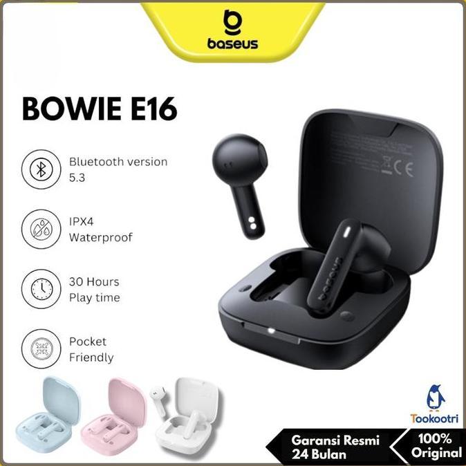 Baseus Bowie E16 True Wireless Bluetooth Earphone TWS Sport Earbuds