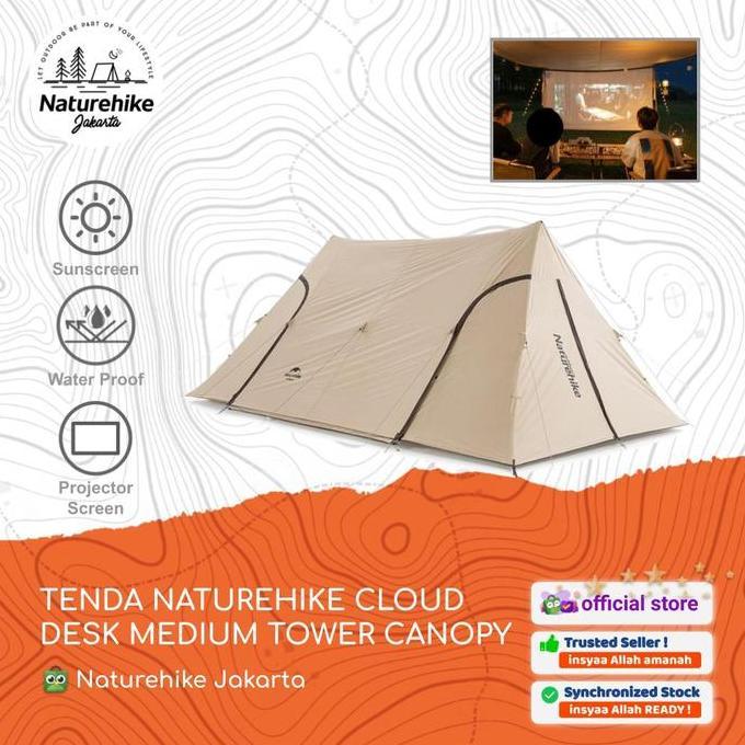 Terlaris Tenda Cloud Desk Naturehike Nh20Tm008 Flysheet Glamping Camping