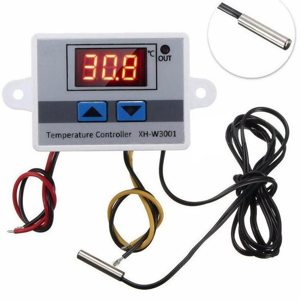 Sale Inovasi_Tani-Termostat Digital Xh-W3001 Pengatur Suhu Panas Alat Penetas Telur 220V-Cod Gratis