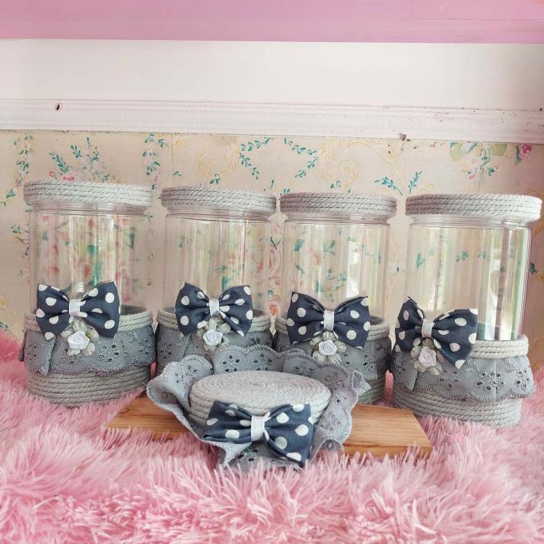 Viral  (Kode 4) Toples Snack / Toples Shabby / Toples Hias /Toples Lucu/ Toples Lebaran