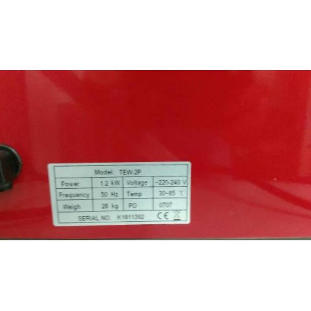 Sale Showcase Pemanas Makanan