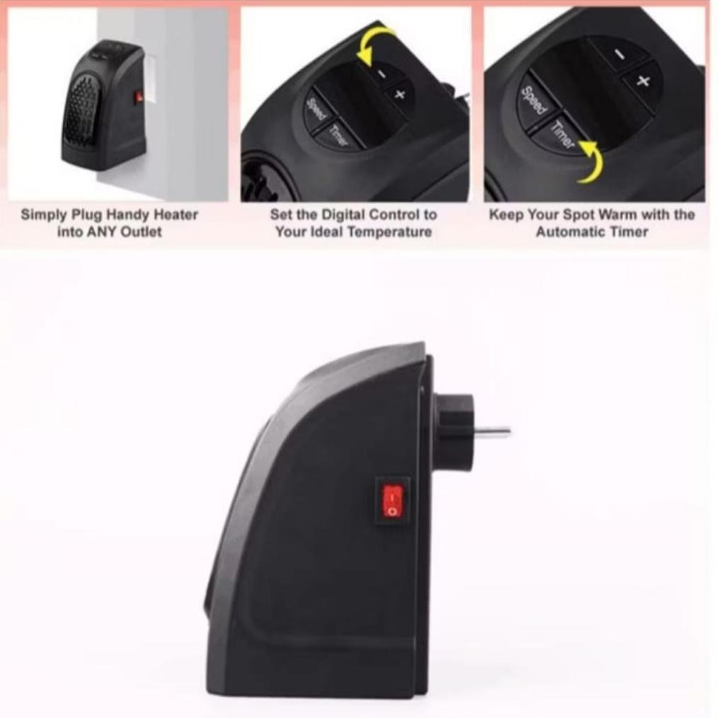 Grosir Penghangat Ruangan Portable / Heater Blower Mini Handy HeaterPenghangat Ruangan Super Heater 
