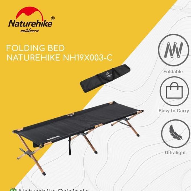 Terlaris Folding Bed Naturehike Nh19X003-C Velbed Portable Outdoor Camping