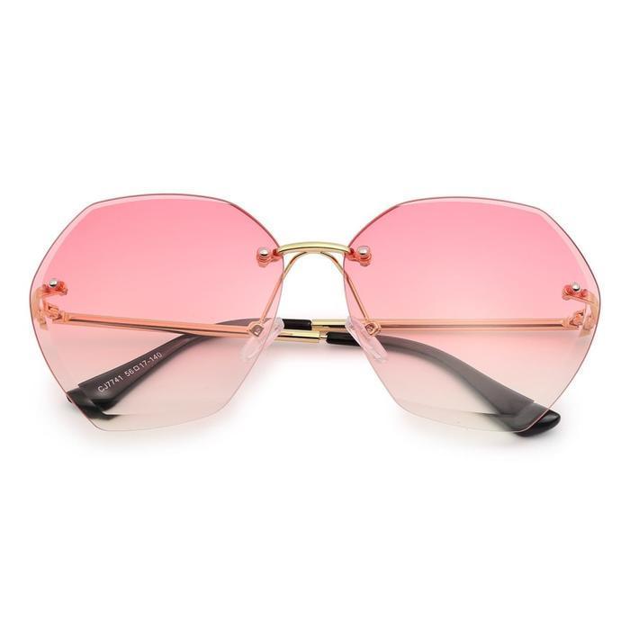 Bisa Cod - Bitzen Kacamata Fashion Wanita Hitam Anti Uv Polarisasi Sunglass Lensa Polarized Sunglass