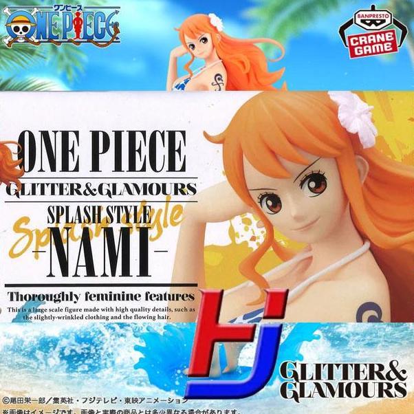 Glitter & Glamours Figure - Nami Splash Style