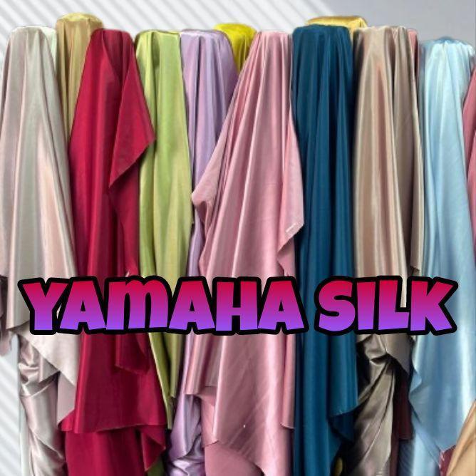 Bisa Cod - Kain Polosan Yamaha Silk,Polosan Satin Silk,Puring Polosan Kebaya,Polosan Dres Dan Gamis,