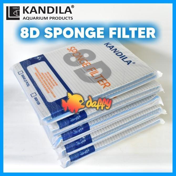 Sakana- Kandila Sponge Filter 8D Honeycomb Filter Akuarium Kolam