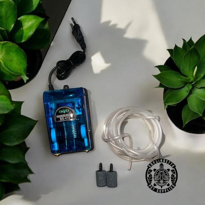 Sakana- Mesin Aerator Mesin Penghasil Gelembung Oksigen Untuk Ikan Aquarium