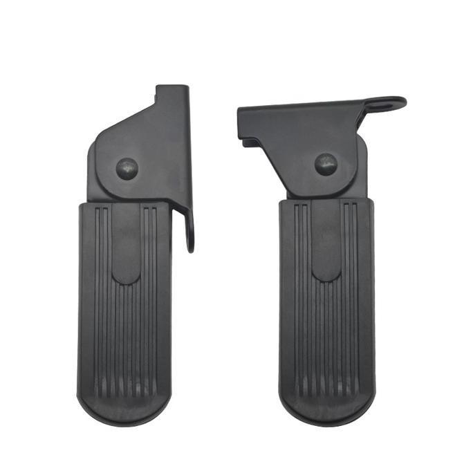 SRADAN FOOTSTEP FRONT / PIJAKAN KAKI DEPAN UNIVERSAL SEPEDA LISTRIK 1 SET / Foot Step Depan Lipat / 