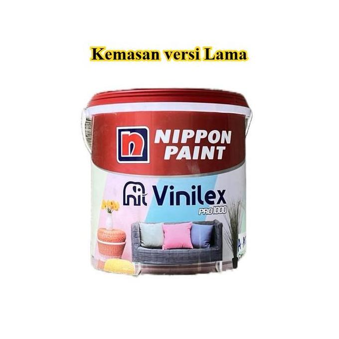 Icebahsa_Seller - Cat Tembok Nippon Paint Vinilex Pro 1 4,5 Kg | Cat Interior Tinting Putih Warna Ae