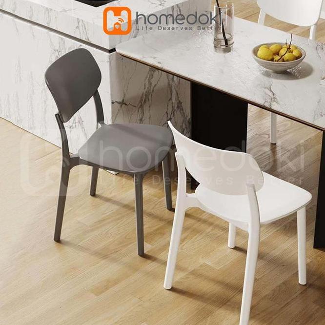 Homedoki Kursi Makan Plastik Kursi Kursi Plastik Cafe Kursi B