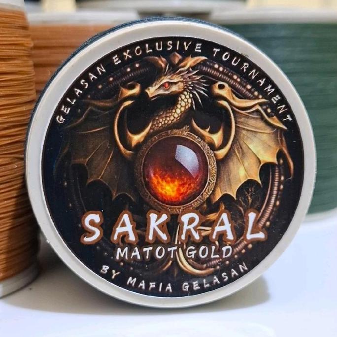 Gelasan SAKRAL Matot Gold Spesial Turnamen original MAFIA GELASAN ( gelasan layangan )