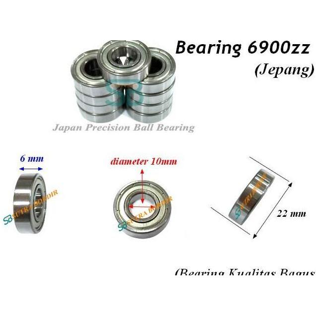 Bearing 6900Z Ezo Jepang 6900Z Miniature Ball Bearing 6900Zz Jepang 6900Z Bearing Ezo