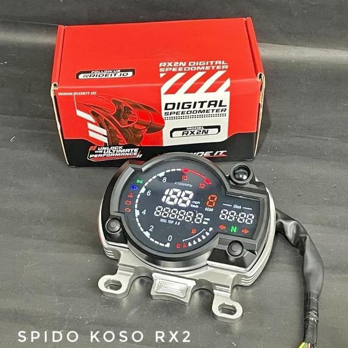 SPEEDOMETER DIGITAL KOSO RX2 CB VIXION MODIF SPIDO KOSO RX2N ORIGINAL DAN TERPERCAYA