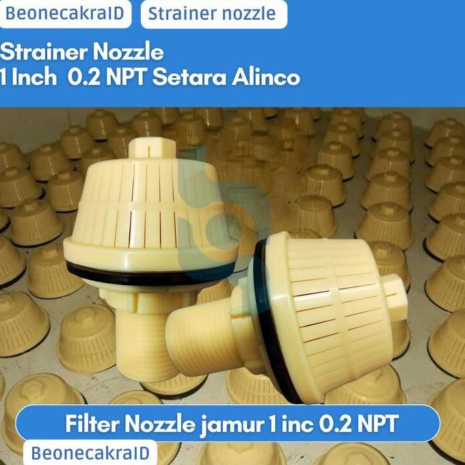 TERBARU|TERMURAH|BARU|PREMIUM|ORIGINAL|GARANSI|DISKON|PROMO STRAINER JAMUR 1 INCH FILTER NOZZLE STRA