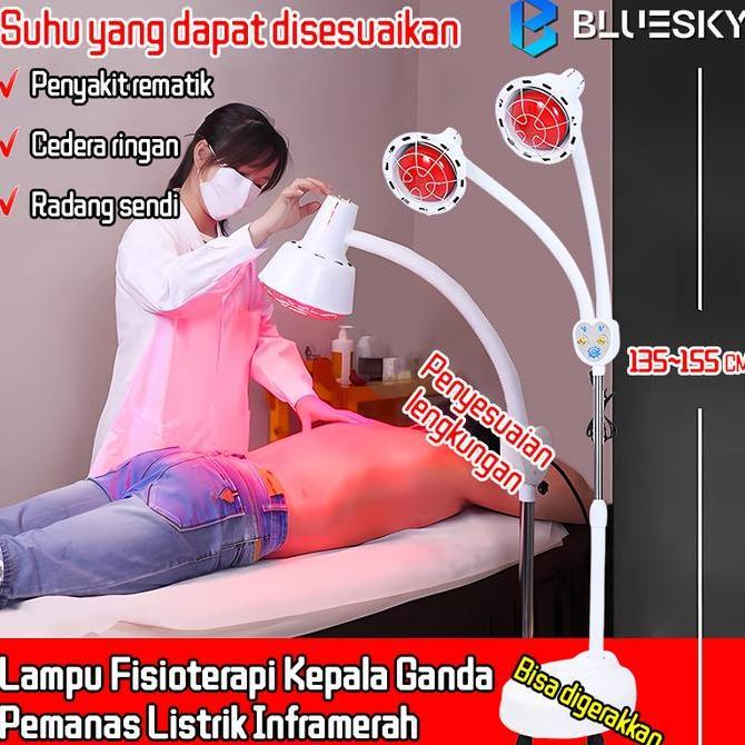 Lampu Fisioterapi Kepala Ganda Pemanas Listrik Inframerah