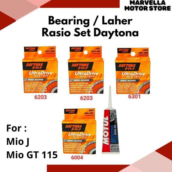 Laher Bearing Rasio Laher Bearing Rasio Set Paket Mio J Soul
