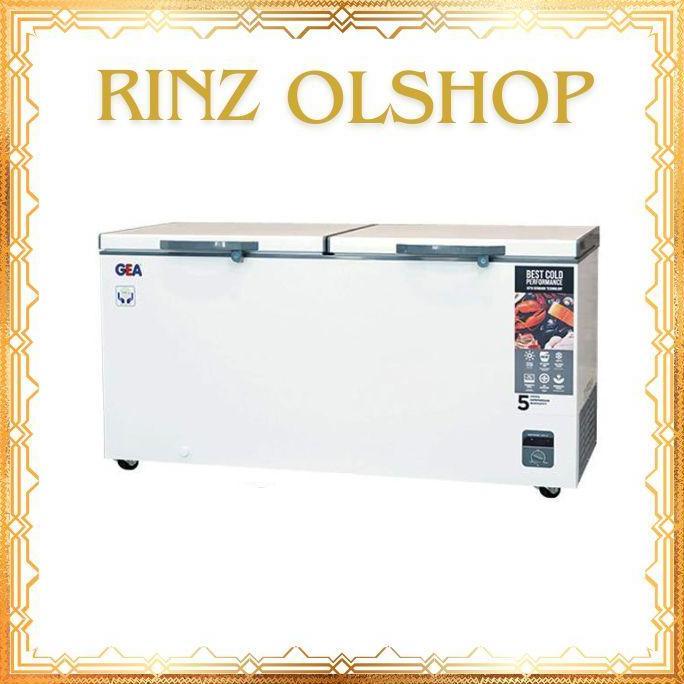 CHEST FREEZER GEA AB-600 TX 607 LITER BOX PEMBEKU PROMO