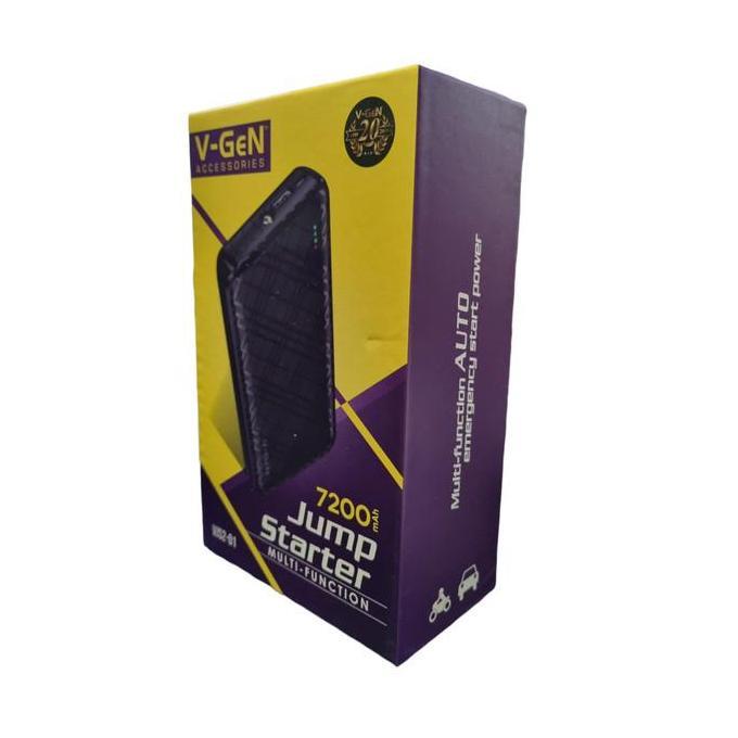 V-GeN Jumper Powerbank 7200mAh Car Jump Starter | ACCU | AKI | Power