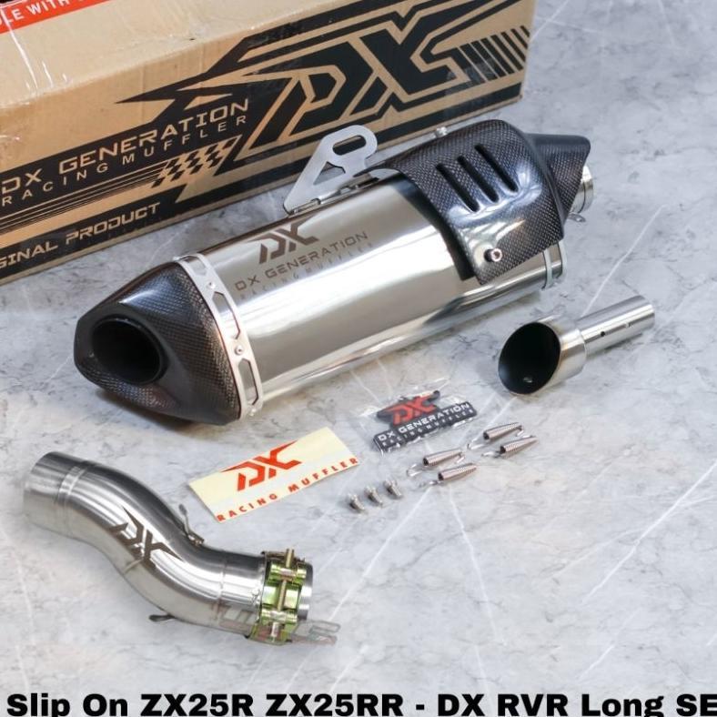 TERBARU Knalpot slip on ZX25 ZX25R ZX25RR by DX Generation