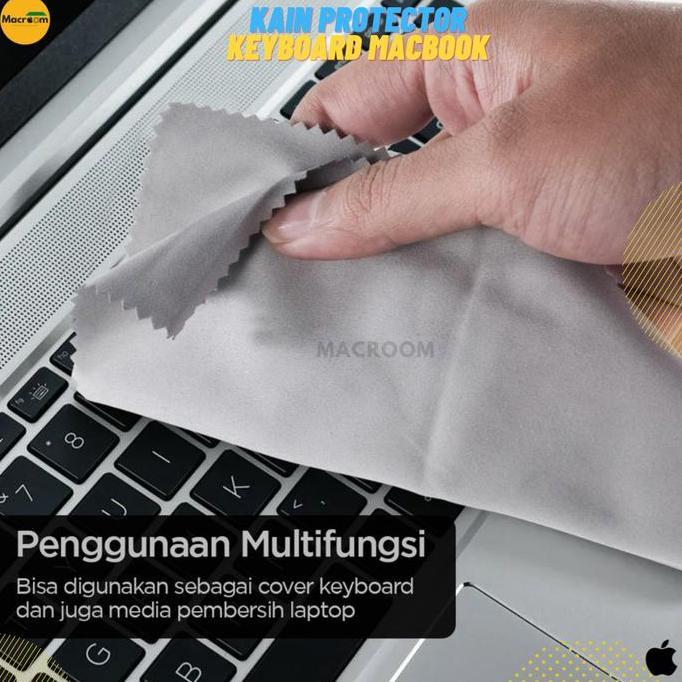 Kain Lap Pelindung Keyboard Laptop Macbook Microfiber