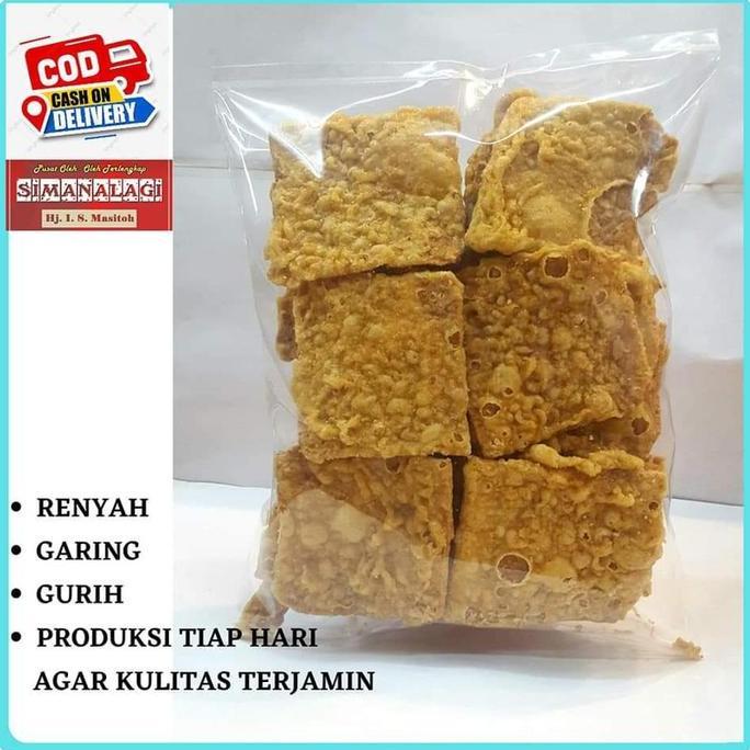 SNACK PREMIUM KERIPIK KRIPIK TEMPE KOSAMBI BANDUNG 250GR OLEH OLEH BANDUNG BANYAK DICARI