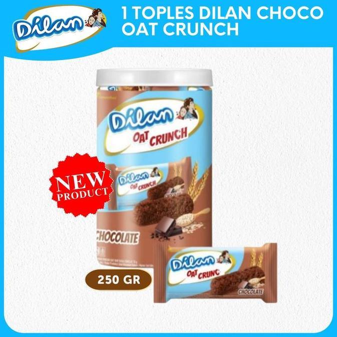 CEMILAN RENYAH DILAN - 1 TOPLES DILAN CHOCO OAT CRUNCH TOPLES 10G - DLN BISA ECER DAN GROSIR