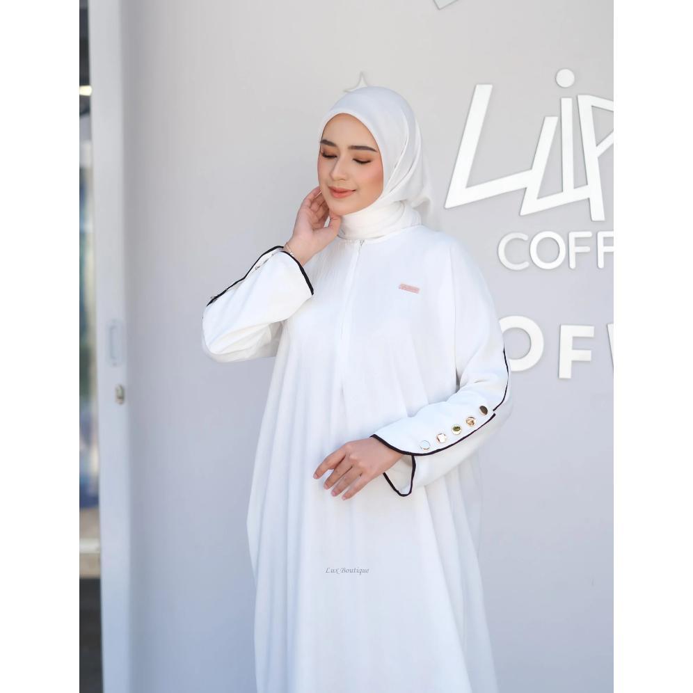 Mecca Dress Gamis Muslim Wanita Semi Batwing Terbaru Terlaris