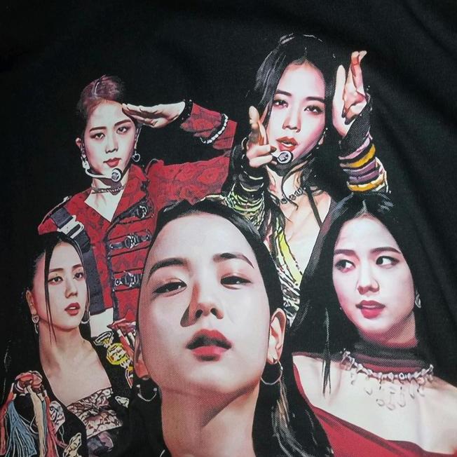 Kaos K-Pop Idol Kaos K Pop Idol Jisoo Kim Blackpink Unisex