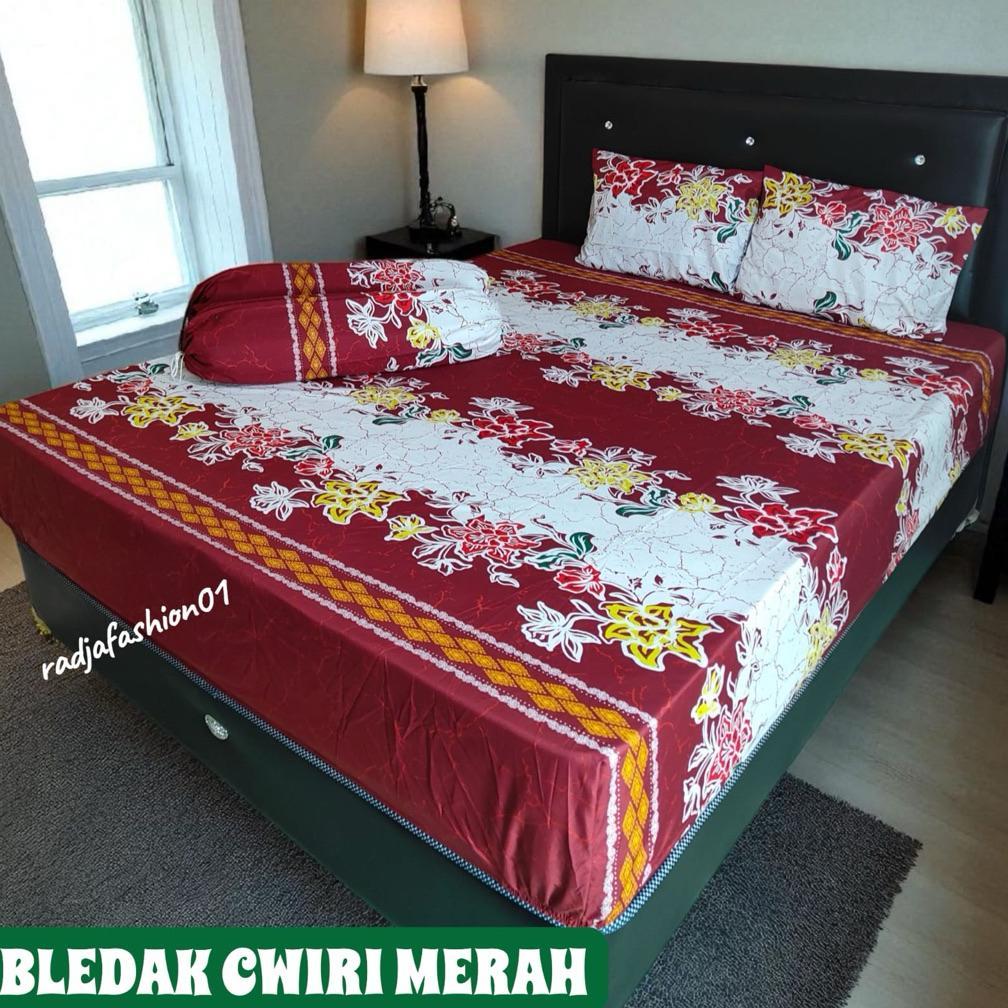 New Sprei Motif Batik 180X200 Tinggi 30 Cm