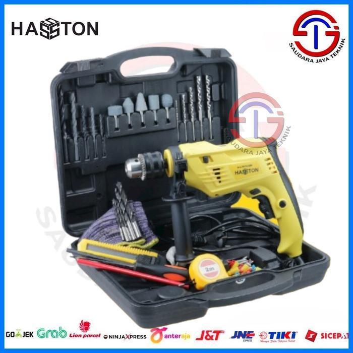 Mesin Bor Listrik Set Box HASSTON PROHEX [3075-006]