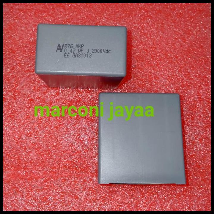 DISKON KAPASITOR MKP 0,47UF 2000VDC ABU2 ADVEN 