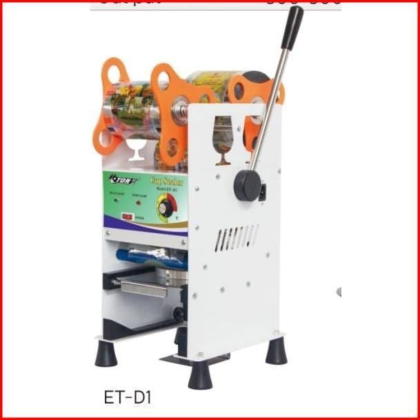 ALAT MESIN CUP SEALER ETON ET D1 (GELAS 12 - 22 OZ )ORIGINAL ETON