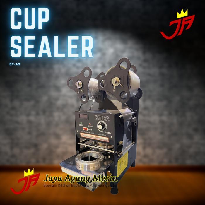 Mesin Cup Sealer Getra Semi Otomatis ET A9 Garansi Resmi