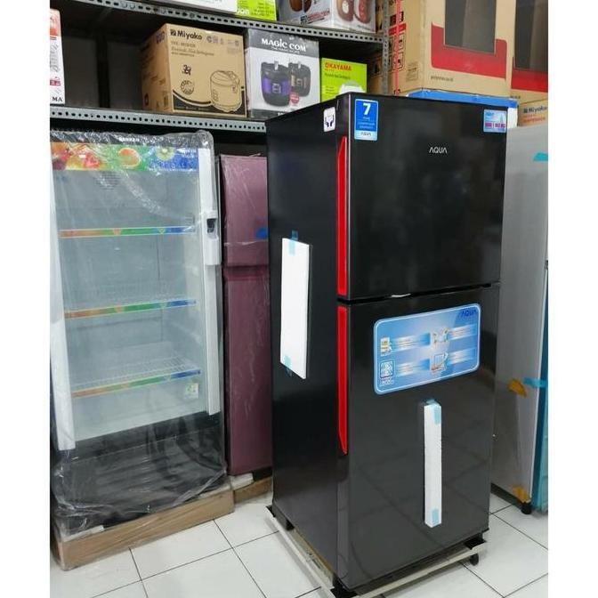 KULKAS AQUA JAPAN AQRD 251 LEMARI ES 2 PINTU AQRD251 LOW WATT