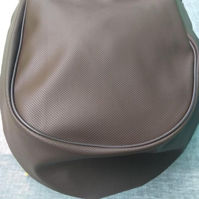 Kulit Jok Motor Scoopy ori cokelat - Victory-jok