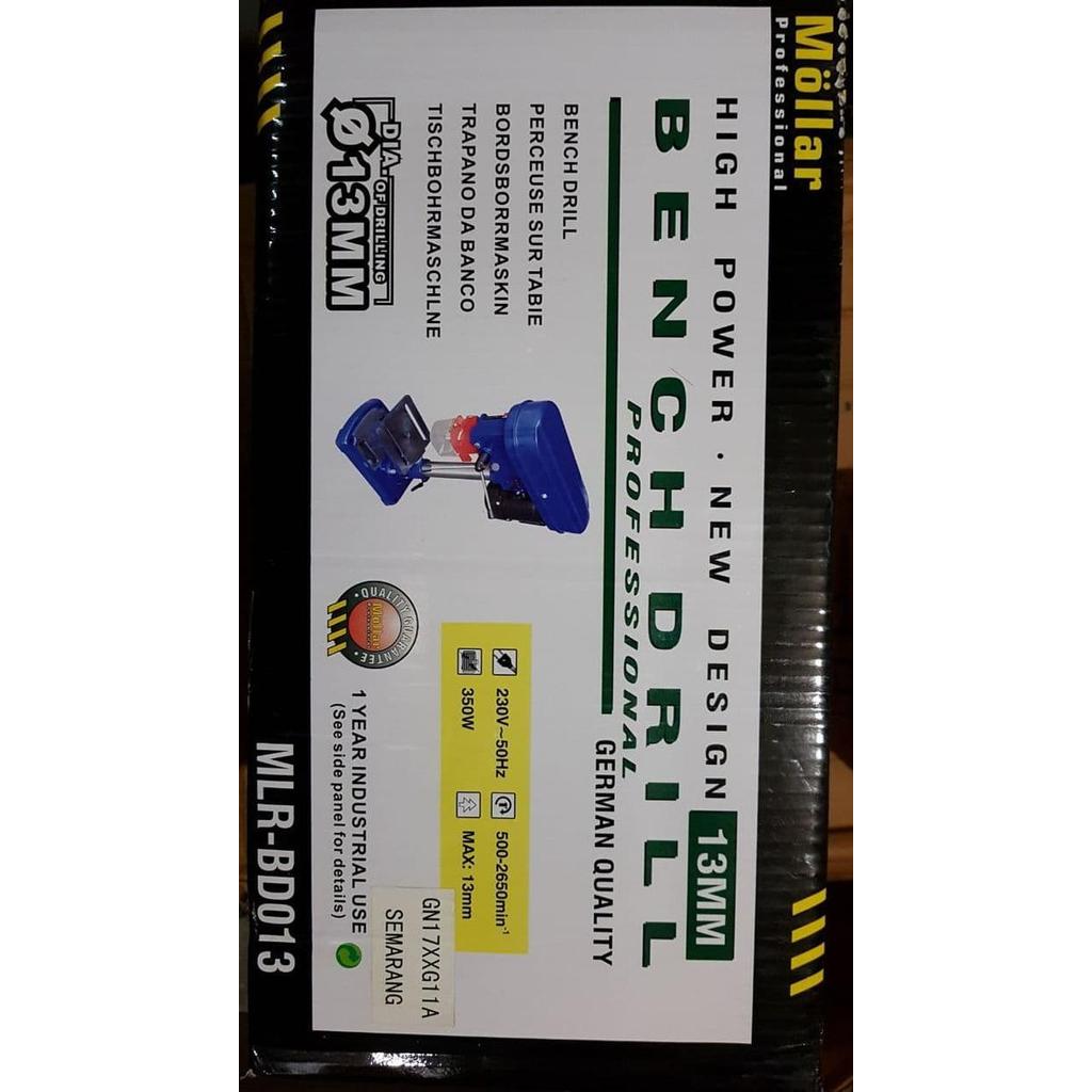 MOLLAR Mesin Bor Duduk 13 mm Bench Drill skls OSCAR - 75a9