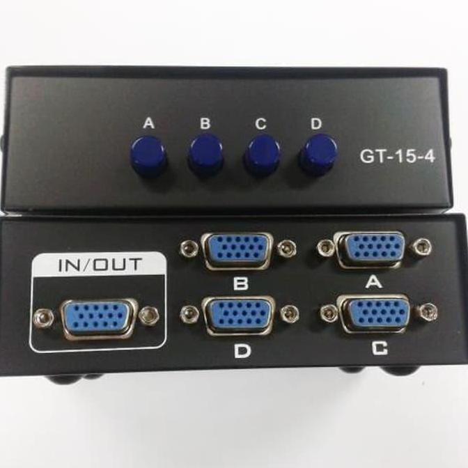 VGA SWITCH 4 PORT / SWITCHER VGA