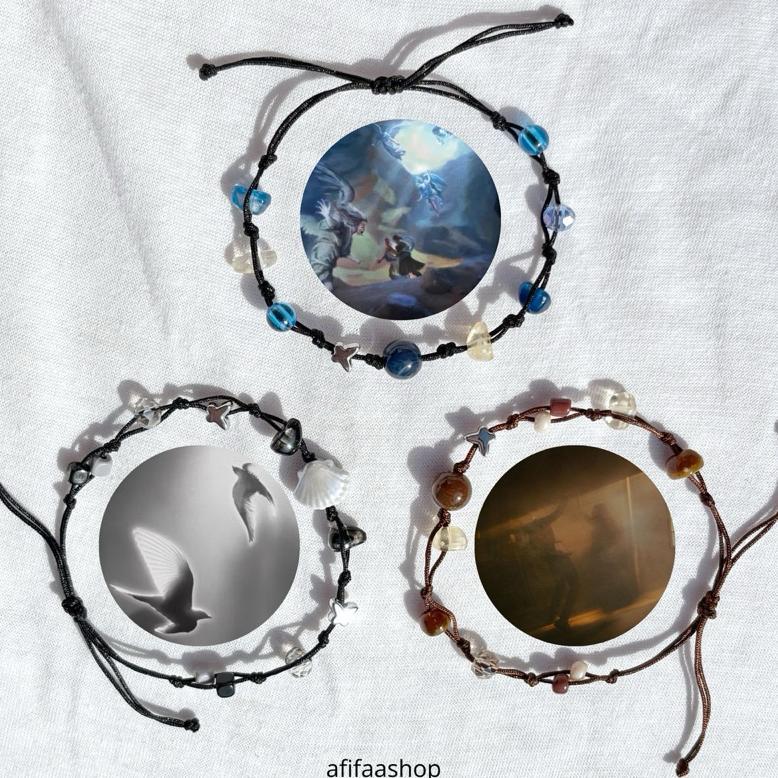 HEMAT HINDIA BRACELET CINCIN -HINDIA / GELANG HINDIA BASKARA / GELANG ALBUM HINDIA / GELANG TALI ALB