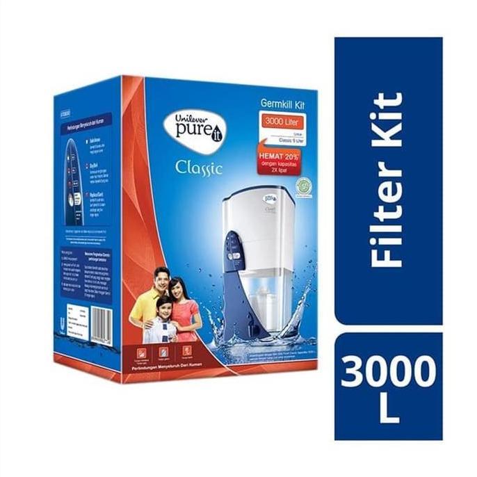 Unilever Pure It Germkill Filter 3000 L Pureit 3000Liter GKK Classic
