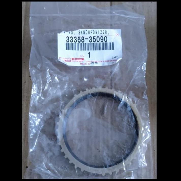 TERLARIS RING SYNCHRONIZER SINKROMIS 33368-35090 NO2 ORI INNOVA HILUX FORTUNER 